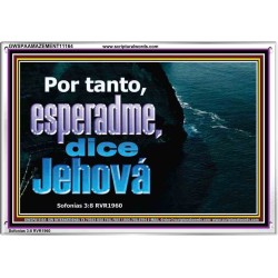 esperadme, dice Jehová   pinturas cristianas   (GWSPAAMAZEMENT11164)   
