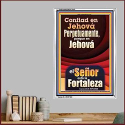 En el Seor Jehov est la Fuerza Eterna   Lminas artsticas de las Escrituras   (GWSPAAMAZEMENT10887)   "24x32"