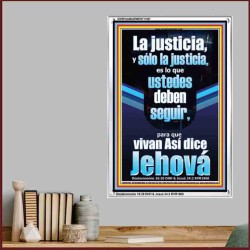 La justicia, y slo la justicia   Arte mural cristiano contemporneo   (GWSPAAMAZEMENT11007)   