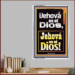 ¡Jehová es el Dios, Jehová es el Dios!   Versículos de la Biblia   (GWSPAAMAZEMENT9774)   