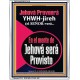 Jehová Proveerá  YHWH-jireh   Versículos bíblicos alentadores enmarcados   (GWSPAAMAZEMENT10105)   