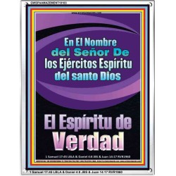 Santo El Espritu de la Verdad   d arte de las escrituras   (GWSPAAMAZEMENT10183)   "24x32"