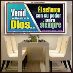Venid y ved las obras de Dios   Arte mural bíblico   (GWSPAAMBASSADOR10802)   