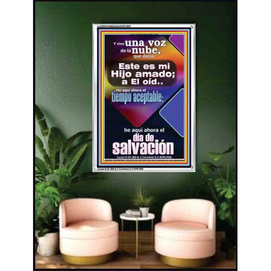 Hoy es el día de salvación   Versículo de la Biblia   (GWSPAAMBASSADOR10997)   