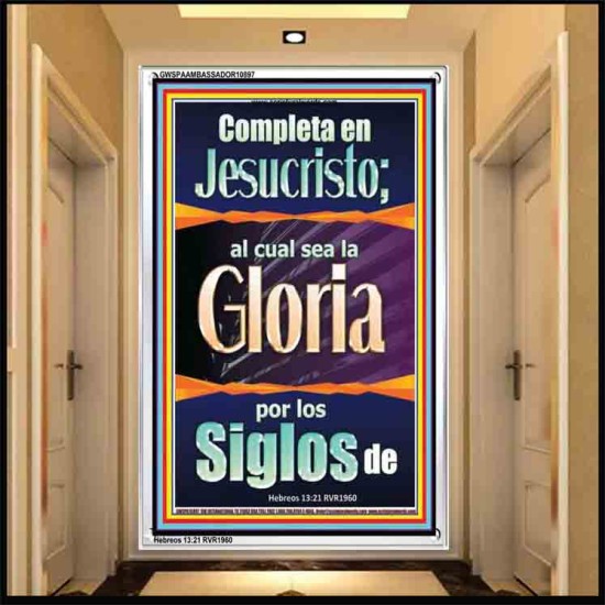 Completa en Jesucristo   Arte de las Escrituras   (GWSPAAMBASSADOR10897)   