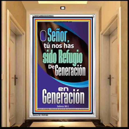 Generación en Generación   Decoración de pared de vestíbulo de entrada comercial enmarcada   (GWSPAAMBASSADOR9843)   