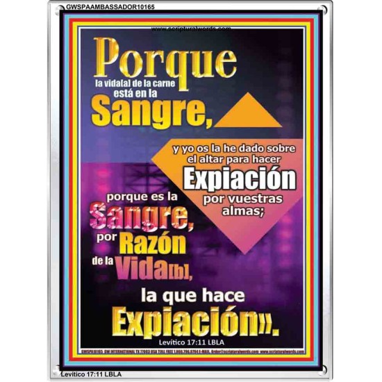 Preciosa Sangre de JesusCristo La Expiacion de nuestra alma   Arte Bíblico   (GWSPAAMBASSADOR10165)   