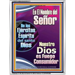 Santo El Fuego Consumidor   Láminas artísticas de las Escrituras   (GWSPAAMBASSADOR10171)   