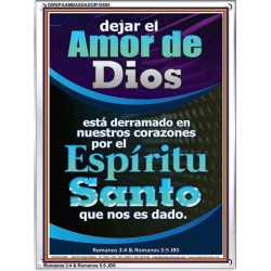 El amor de Dios   Versículos de la Biblia enmarcados para el hogar en línea   (GWSPAAMBASSADOR10805)   