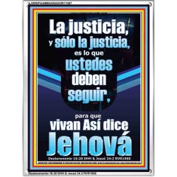 La justicia, y sólo la justicia   Arte mural cristiano contemporáneo   (GWSPAAMBASSADOR11007)   
