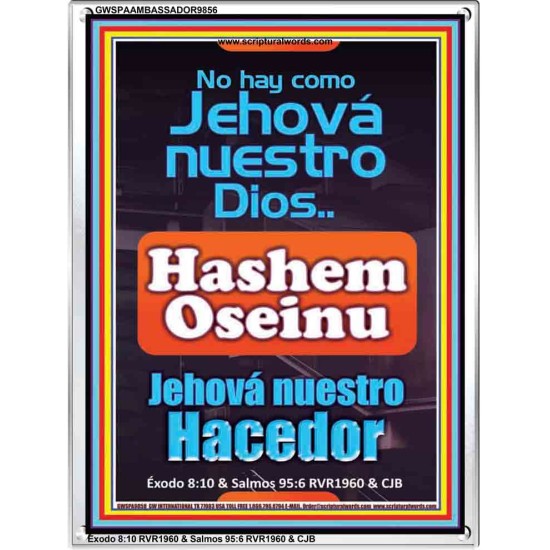 Hashem Oseinu Jehová nuestro Hacedor   pinturas cristianas   (GWSPAAMBASSADOR9856)   