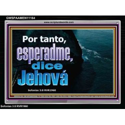 esperadme, dice Jehová   pinturas cristianas   (GWSPAAMEN11164)   
