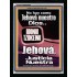 ADONAI TZIDKEINU Jehová, Justicia Nuestra   Obra cristiana   (GWSPAAMEN9850)   "25x33"