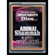 ADONAI Shammah EL SEÑOR ESTÁ AQUÍ   Versículo de la Biblia del marco   (GWSPAAMEN9852)   
