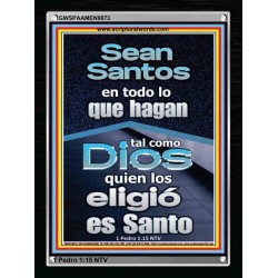 Sean Santos en todo lo que hagan   Obra cristiana   (GWSPAAMEN9873)   