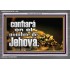 confiará en el nombre de Jehová.   Cartel cristiano contemporáneo   (GWSPAANCHOR11165)   "33X25"