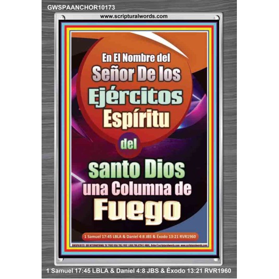 Santo La Columna de Fuego   Arte Bíblico   (GWSPAANCHOR10173)   
