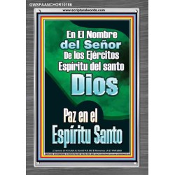 Santo El Espíritu de la Paz   Arte Bíblico   (GWSPAANCHOR10186)   