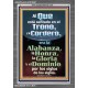 Alabanza, Honra, Gloria y Dominio A Nuestro Dios Por Siempre   Marco de versículos bíblicos alentadores   (GWSPAANCHOR10867)   