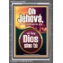 Oh Jehová, no hay semejante a ti   Arte Bíblico   (GWSPAANCHOR10907)   "25x33"