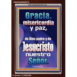 Gracia, misericordia y paz de Dios   Marco de Arte Religioso   (GWSPAARISE9775)   
