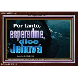 esperadme, dice Jehová   pinturas cristianas   (GWSPAARK11164)   