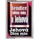 Bendice, alma mía, a Jehová mi Dios   Marco de versículos de la Biblia   (GWSPAARMOUR10847)   