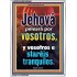 Jehová peleará por vosotros   Versículos de la Biblia Láminas enmarcadas   (GWSPAARMOUR9694)   "12x18"