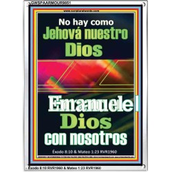 Emanuel Dios con nosotros    Arte de las Escrituras   (GWSPAARMOUR9851)   