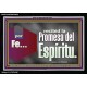 por Fe recibid la Promesa del Espíritu   Retrato de fe enmarcado en madera   (GWSPAASCEND10929)   