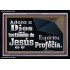 el Testimonio de Jesús es el Espíritu de la Profecía   Arte de las Escrituras con marco de vidrio acrílico   (GWSPAASCEND11068)   "33X25"