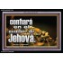 confiará en el nombre de Jehová.   Cartel cristiano contemporáneo   (GWSPAASCEND11165)   "33X25"