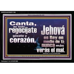 Jehová es Rey en medio de ti   Arte de las Escrituras   (GWSPAASCEND11166)   