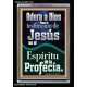 el Testimonio de Jesús es el Espíritu de Profecía   Letreros enmarcados en madera de las Escrituras   (GWSPAASCEND11067)   