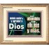 debes caminar y agradar a Dios   Marco Decoración bíblica   (GWSPACOV10814)   "23X18