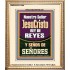 Nuestro Señor JesuCristo REY DE REYES Y SEÑOR DE SEÑORES   Carteles con marco de madera de las Escrituras   (GWSPACOV11069)   "18x23"