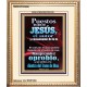 puestos los ojos en Jesús, el autor y consumador de la fe   Versículos de la Biblia Marco Láminas artísticas   (GWSPACOV9696)   