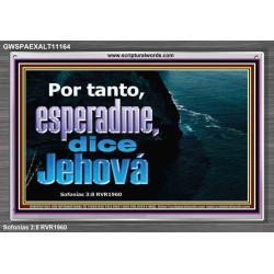esperadme, dice Jehová   pinturas cristianas   (GWSPAEXALT11164)   
