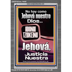 ADONAI TZIDKEINU Jehová, Justicia Nuestra   Obra cristiana   (GWSPAEXALT9850)   