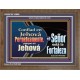 Confiad en Jehová Perpetuamente   Versículo de la Biblia enmarcado   (GWSPAF10888)   