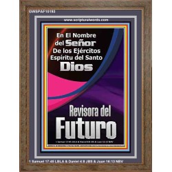 Santo El Revisor del Futuro   Foto enmarcada   (GWSPAF10193)   "33x45"