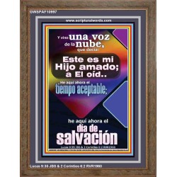 Hoy es el día de salvación   Versículo de la Biblia   (GWSPAF10997)   