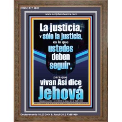 La justicia, y sólo la justicia   Arte mural cristiano contemporáneo   (GWSPAF11007)   