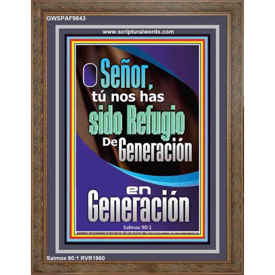 Generación en Generación   Decoración de pared de vestíbulo de entrada comercial enmarcada   (GWSPAF9843)   