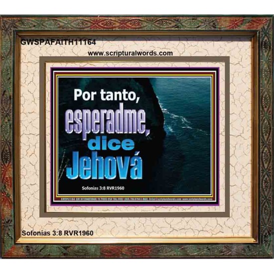 esperadme, dice Jehová   pinturas cristianas   (GWSPAFAITH11164)   