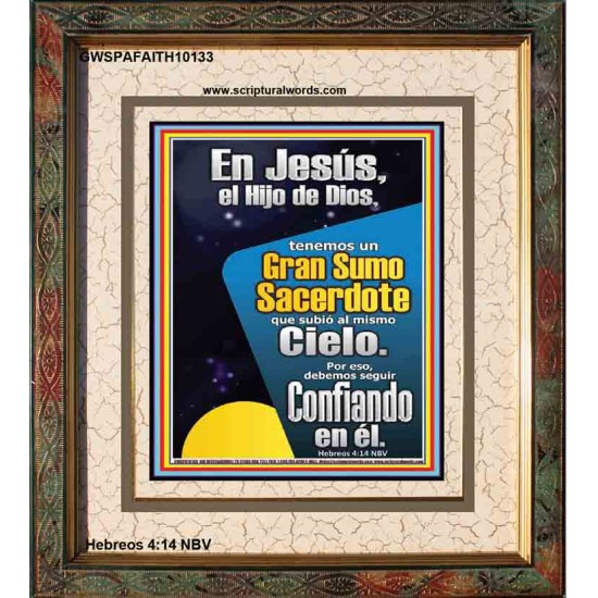 Jesucristo Gran Sumo Sacerdote   Láminas artísticas de las Escrituras   (GWSPAFAITH10133)   