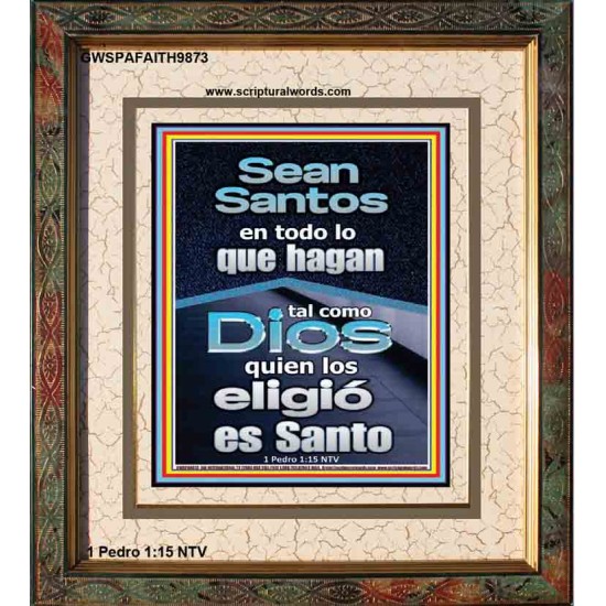 Sean Santos en todo lo que hagan   Obra cristiana   (GWSPAFAITH9873)   