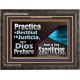 Practica la Rectitud y la Justicia   Retrato de las Escrituras   (GWSPAFAVOUR10884)   