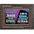 creer en el Hijo de Dios   Marco de versículo bíblico para el hogar en línea   (GWSPAFAVOUR11128)   "45X33"