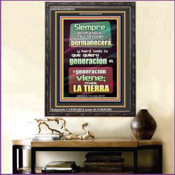 generación en generación tu palabra permanece en los cielos   Versículos de la Biblia Arte de la pared   (GWSPAFAVOUR9781)   "33x45"